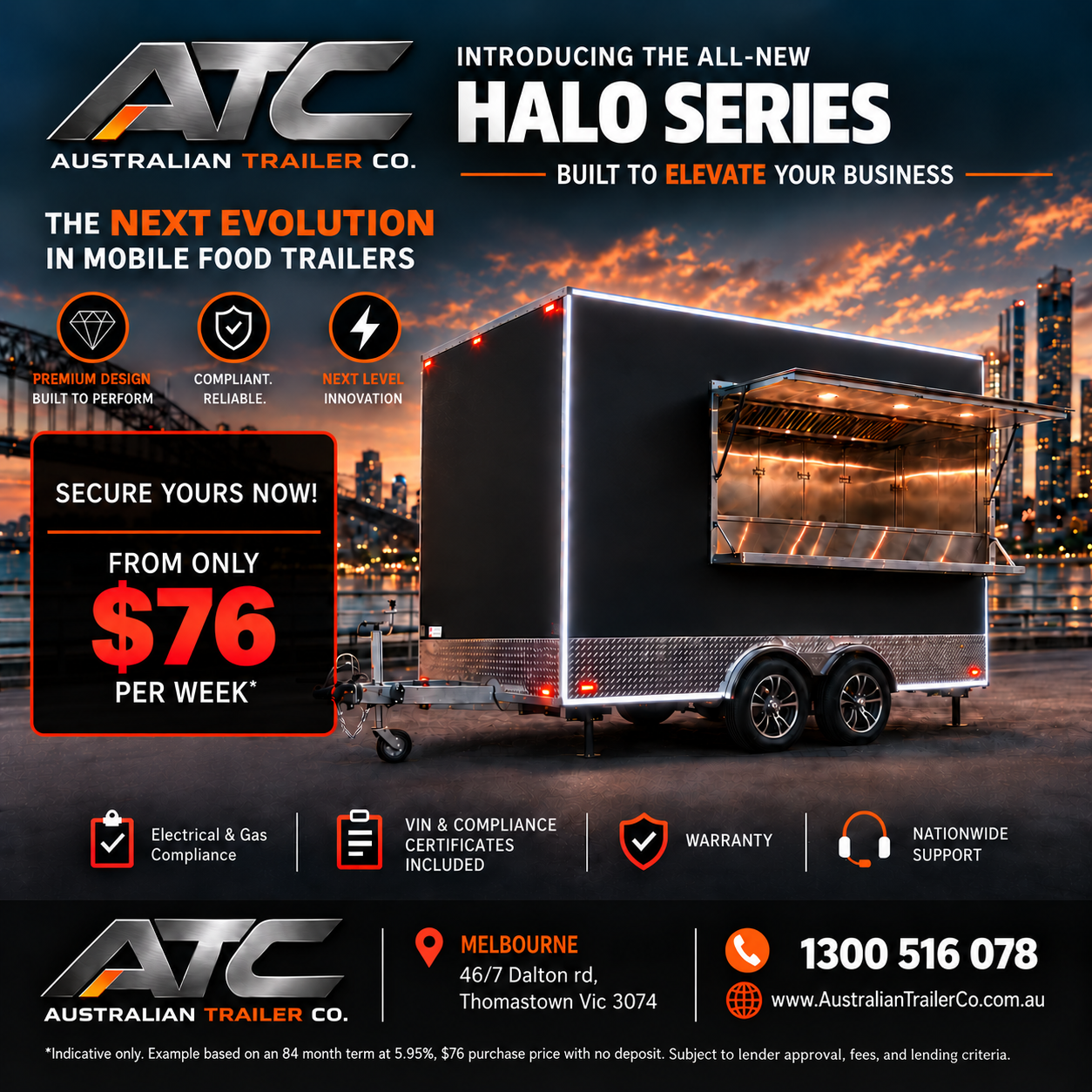 Halo trailer specifications and features overview