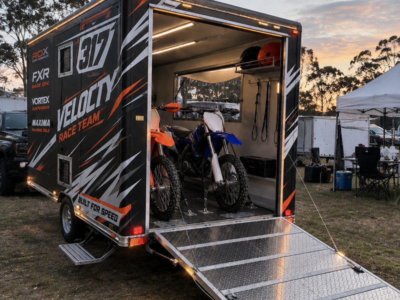 Toy Hauler food trailer