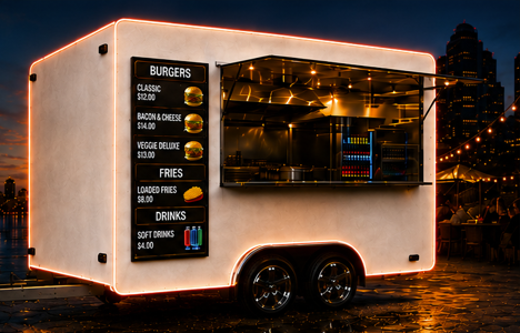 HALO ELITE food trailer